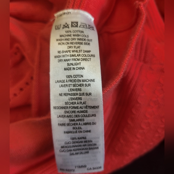 French Connection knit pointelle dress - Picture 7 of 7